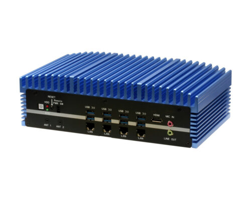 Fanless high-performance Embedded PC with Intel® 8th / 9th Gen. Core™ i7/i5/i3 / Xeon® / Pentium® / Celeron® CPUs