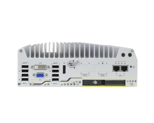 Nuvo-7100VTC Series: Fanless In-Vehicle Embedded PC with Intel® Core™ 8th/9th Gen CPUs - front