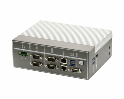 BOXER-6750: BOXER-6750 Series - Compact DIN-Rail Mount Embedded Box PC with Intel® Core™ i3 or Celeron® CPU -front