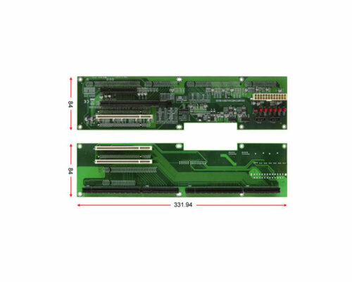 PBPE-06V3 - Vertical PICMG 1.3 backplane with six slots