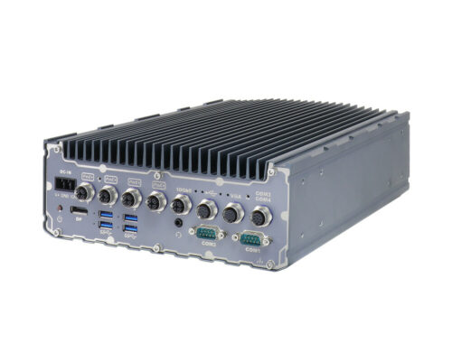 SEMIL-1300: Robuster Embedded PC in halber Rackbreite mit Intel® Xeon® / Core™ 9th/8th Gen CPU und Notstrommodul
