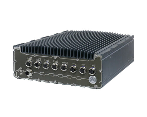 SEMIL-1700: Robuster Embedded PC mit Intel® Xeon® / Core™ 9th/8th Gen CPU & M12-Steckverbindungen und IP67-Schutz