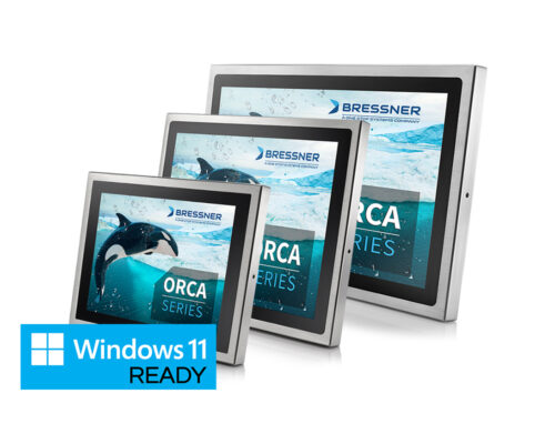 ORCA Full IP66 J3455 Serie - 15" bis 21.5" Edelstahl Panel PCs
