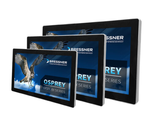 OSPREY Display Series - 15.6" ~ 27" Industrial HMI displays with PCAP multi touch feature