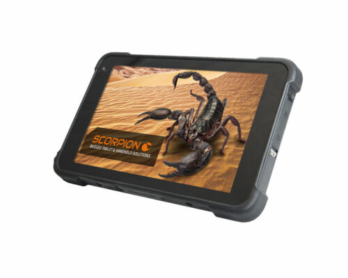 SCORPION 8" PLUS - Industrial rugged tablet with optional 1D/2D barcode reader