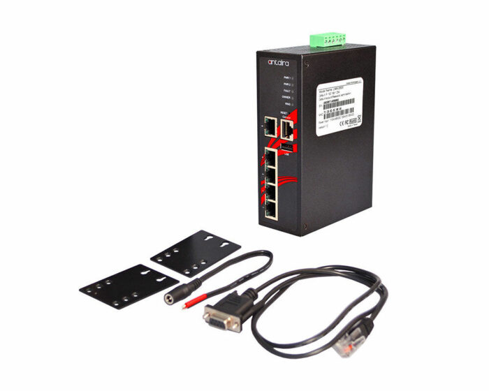ANT LMX-0500 Serie - Industrielle 5-Port Managed Ethernet Switches für widrige Bedingungen - set