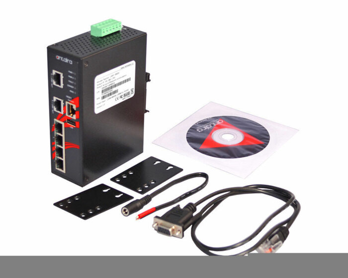 ANT LMX-0600 Serie - Industrielle 6-Port Managed Ethernet Switches für widrige Bedingungen - set