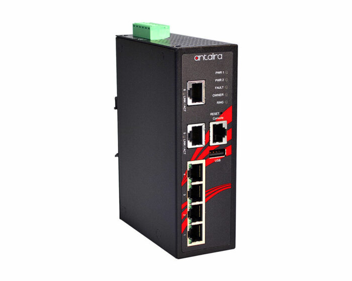 ANT LMX-0600 Serie - Industrielle 6-Port Managed Ethernet Switches für widrige Bedingungen