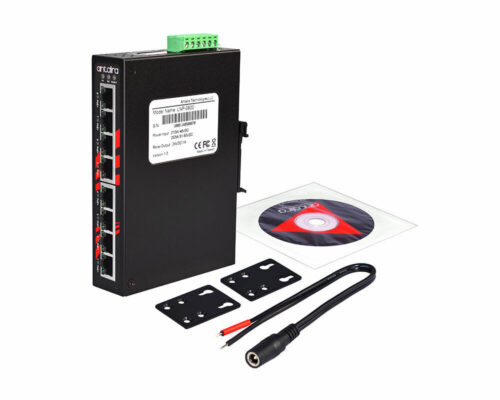 ANT LNP-0800 Serie - Industrielle 8-Port PoE+ Unmanaged Ethernet Switches für widrige Bedingungen: set