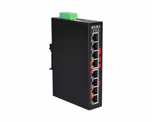 ANT LNP-0800 Serie - Industrielle 8-Port PoE+ Unmanaged Ethernet Switches für widrige Bedingungen