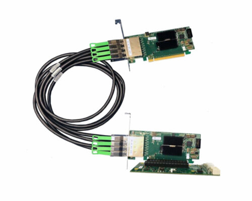PCIe x16 Gen 3.0 Host-to-Target Kit - x16 Hostadapter und x16 Zieladapter