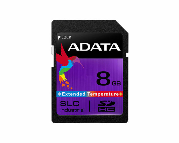 ADATA 8GB SLC SD-Karte: Industrielle SD Karten mit verlängerter Lebensdauer für Embedded Anwendungen