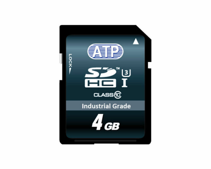 ATP Industrie SD Karte 4GB SLC - Industrielle SD Karten mit verlängerter Lebensdauer für Embedded Anwendungen