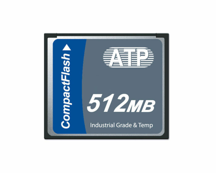 ATP CF 512MB SLC - Industrielle Compact Flash Karten mit verlängerter Lebensdauer für Embedded Anwendungen