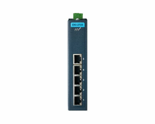 EKI-2725 - Industrieller 5-Port Unmanaged Ethernet Switch - front