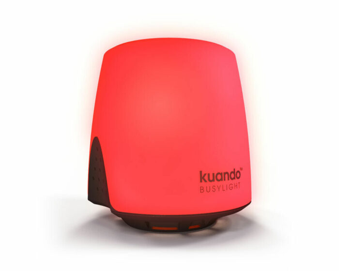 Kuando Busylight Omega - Optisch-akustische Präsenzanzeige für MS Teams, Skype for Business und mehr