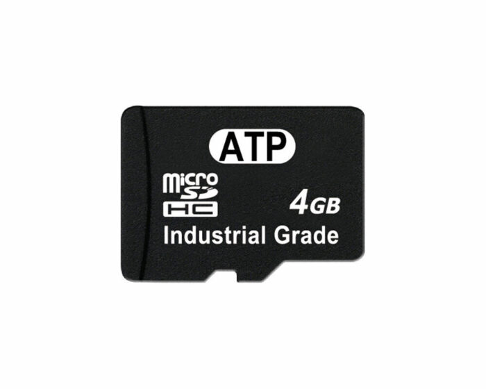 ATP Industrie microSD Karte 4GB SLC - Industrielle SD Karten mit verlängerter Lebensdauer für Embedded Anwendungen