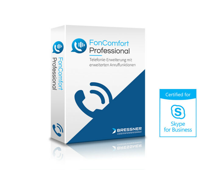 FonComfort Professional - Telefonie-Erweiterungs Plugin für Microsoft Skype for Business