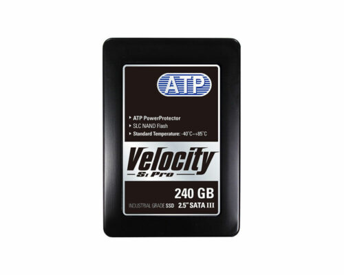 ATP Velocity SII Pro 256GB Industrie SSD  - Widerstandsfähige 2.5″ SLC SSD mit verlängerter Lebensdauer