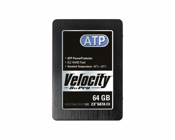 ATP Velocity SII Pro 64GB Industrie SSD  - Widerstandsfähige 2.5″ SLC SSD mit verlängerter Lebensdauer