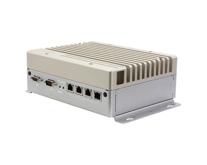 Neu: NEW: BOXER-8640AI - Lüfterloser Embedded Box PC für AI@Edge mit NVIDA® Jetson™ AGX Orin - Rückseite