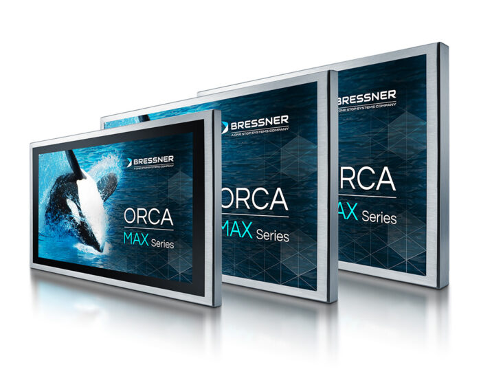 ORCA MAX Serie - Industrielle Full IP66/IP69K Edelstahl Panel PCs/Displays