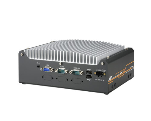 Nuvo-9501 - Compact, cost-effective and fanless box PC with Intel® Core™ 13th and 12th generation - Rear