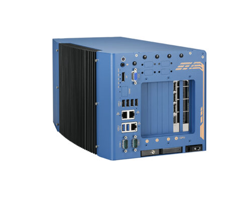 Nuvo-10108GC Serie - Edge-KI-Plattform mit 350W NVIDIA® RTX-GPU-Karten, Intel®13th/ 12th-Gen Core™ CPU mit zusätzlichen PCIe-Steckplätzen und 2,5G/1G-Ethernet-Anschlüssen