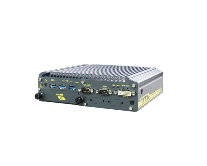 Nuvo-2610RL Serie - EN50155 & EN45545 Intel® Elkhart Lake Atom® x6425E Eisenbahncomputer mit Unterstützung für 110 VDC Eingang und 4x M12 PoE+