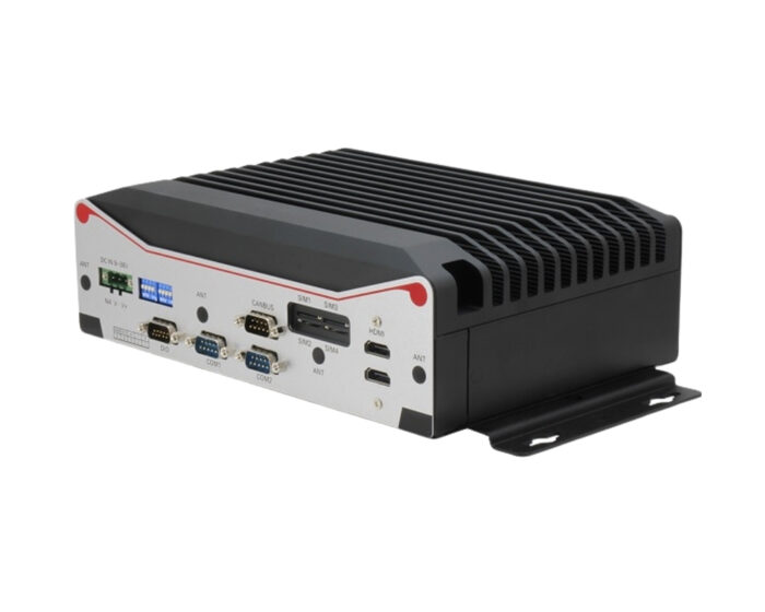 VPC-5640S - Lüfterloser Fahrzeugcomputer mit Multi-PoE Ports
